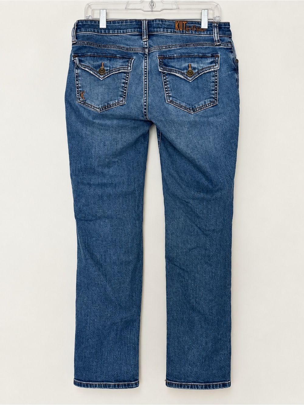 KUT from the Kloth Katy Boyfriend Jeans Size 8 Dark Wash